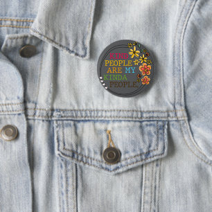 Die netten Leute sind meine Kindesmenschen Button