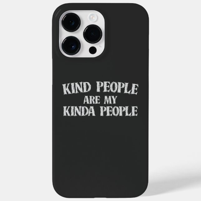 Die netten Leute sind meine Kindesmenschen Case-Mate iPhone 14 Pro Max Hülle (Rückseite)