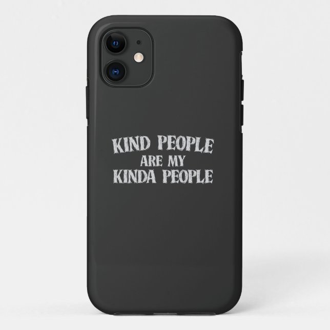 Die netten Leute sind meine Kindesmenschen Case-Mate iPhone Hülle (Rückseite)