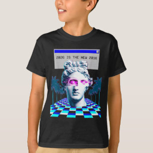 Die neue 2016 Vaporwave Glitch Statue Ästhetik T-Shirt