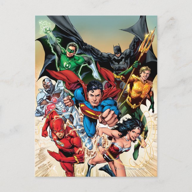 Die neue 52 Cover #1 4. Print Postkarte (Vorderseite)