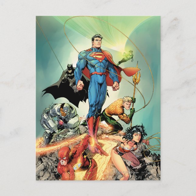 Die neue 52 Cover #3 Capullo-Variante Postkarte (Vorderseite)