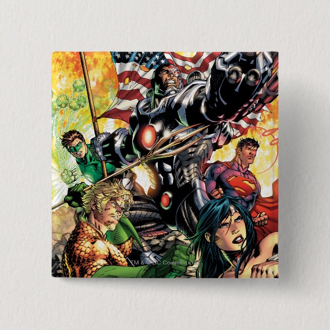 Die neue 52 Cover #5 Button (Vorderseite)