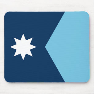 Die neue Flagge des Bundesstaates Minnesota Mousepad