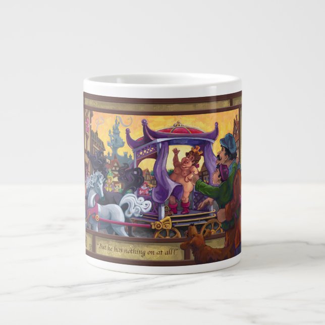 Die neue Kleidungskunst des Kaisers Jumbo-Tasse (Vorderseite)