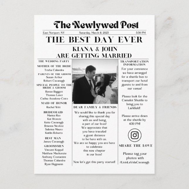 Die neue Post Postkarte (Vorderseite)