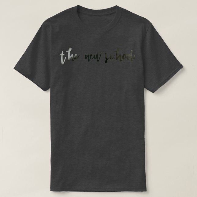 Die neue Schultinte ohne Kreis T-Shirt (Design vorne)