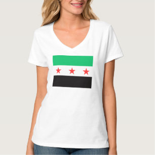 Die neue syrische Flagge - Syrien - Freiheit nach  T-Shirt