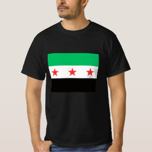 Die neue syrische Flagge - Syrien - Freiheit nach  T-Shirt