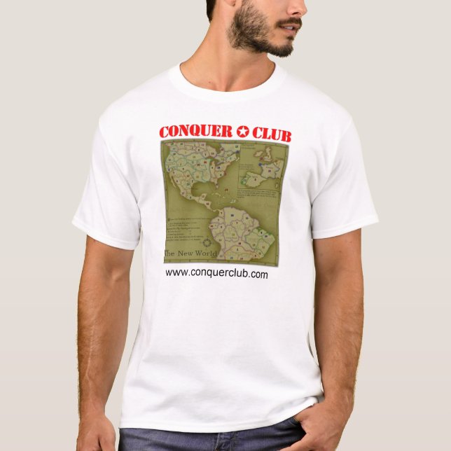 Die neue Weltkarte T-Shirt (Vorderseite)