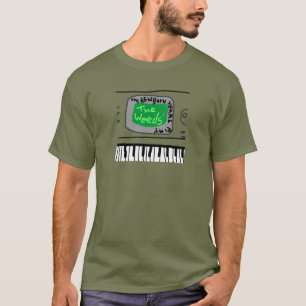 Die neuen Geborenen Jahre spielen das Unkraut-Shir T-Shirt