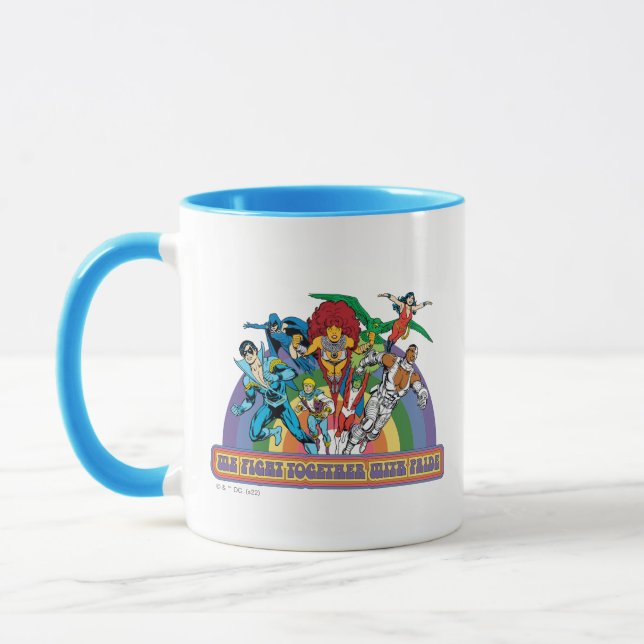 Die neuen Titanen - wir kämpfen mit Stolz Tasse (Links)
