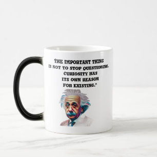 Die neugierige Tasse EinsteinQuotesMug