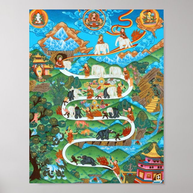 Die neun psychischen Abidings Samatha Poster (Vorne)