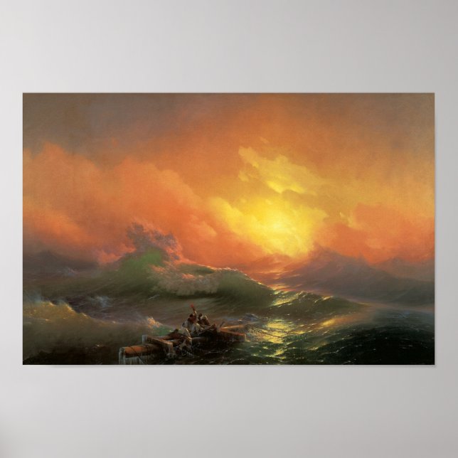 Die neunzigste Welle Poster (Vorne)