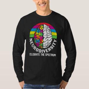 Die Neurovielfalt feiert das Spektrum T-Shirt