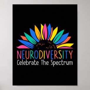 Die Neurovielfalt feiert die Autismus-Spektrumgehi Poster