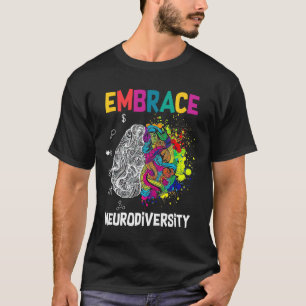 Die Neurovielfalt feiert die Autismus-Spektrumgehi T-Shirt