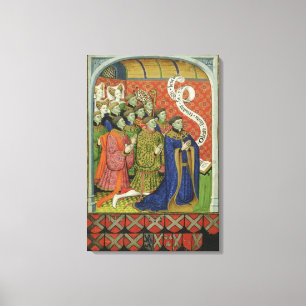 Die Neville-Familie am Gebet Leinwanddruck