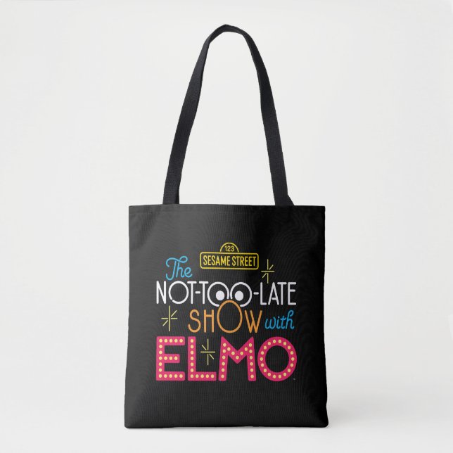 Die nicht allzu späte Show mit Elmo Tasche (Vorderseite)