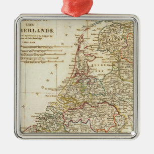 Die Niederlande 9 Silbernes Ornament