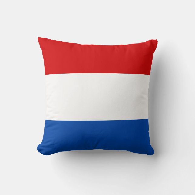 Die niederländische Flagge Kissen (Vorderseite)
