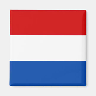 Die niederländische Flagge Magnet