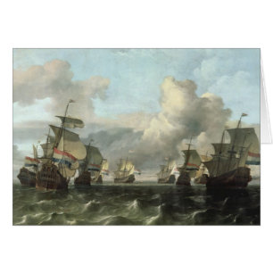 Die niederländische Flotte der Indien-Firma, 1675