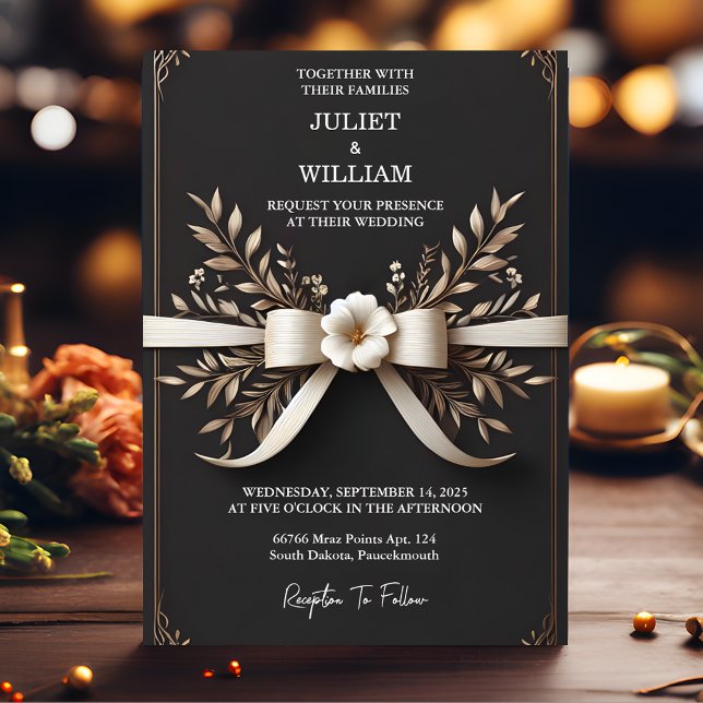 Die Niedliche Blume, die wir knüpfen Einladung (Von Creator hochgeladen)