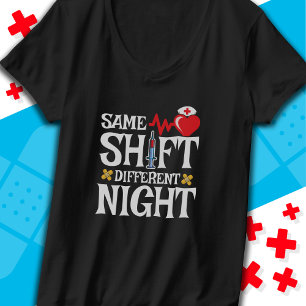 Die Niedliche gleiche Verschiebung der verschieden T-Shirt