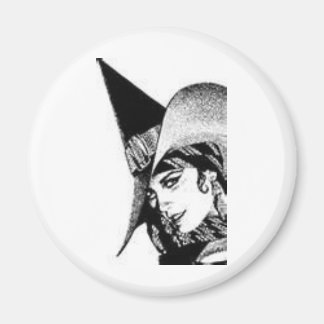 Die Niedliche Hexe Magnet