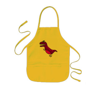 Die niedliche lila Schürze des lustiges,