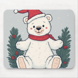 Die Niedliche Mouse Pad der Weihnachtsbären Mousepad
