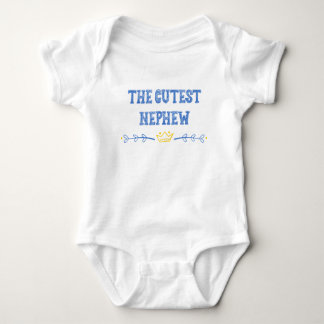 Die niedliche Neffe Baby Blue Tante Geschenk Strampler