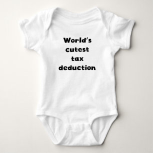 Die Niedliche Steuersenkung der Welt Baby Strampler