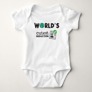 Die Niedliche Steuersenkung der Welt Baby Strampler