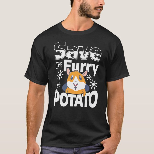 Die Niedlichen Hamster aus Furry Potato für einen  T-Shirt (Vorderseite)