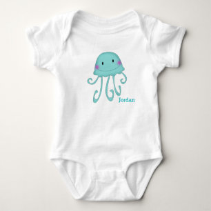 Die niedlichen Quallen des Kindes Baby Strampler