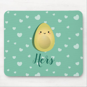 Die niedlichen zusammenpassenden lustigen mousepad