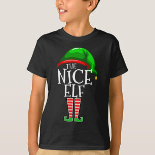 Die Nizza-Elf-Gruppe passt zu Weihnachten T-Shirt
