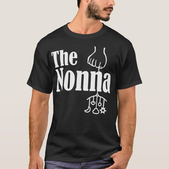 Die Nonna Italienische Großmutter T-Shirt (Vorderseite)