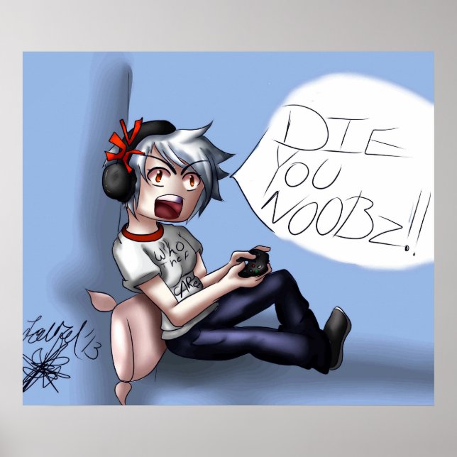 die-Noobs-Poster Poster (Vorne)