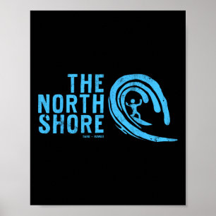 Die Nordküste Oahu Hawaii Poster