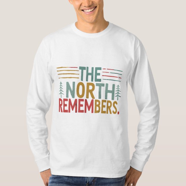 die nördlichen Erinnerungen T-Shirt (Vorderseite)