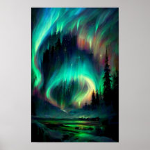 Die Nordlichter, Aurora Borealis, Alaska