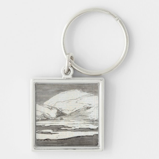 Die Nordpol-Expedition Schlüsselanhänger (Vorne)