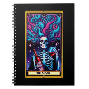 Die Notebook-Sammlung der Moodle Tarot Card Notizblock