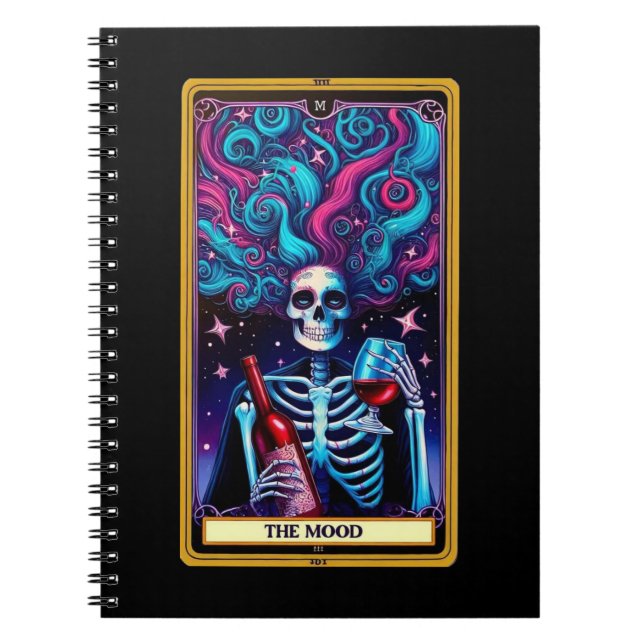Die Notebook-Sammlung der Moodle Tarot Card Notizblock (Vorderseite)