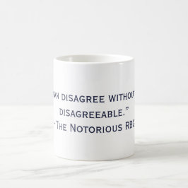 Die notorische RBG unangenehme Zitat-Tasse Kaffeetasse