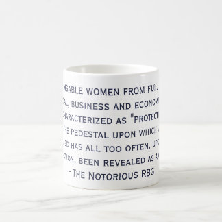 Die notorische RBG Zitat-Tasse Kaffeetasse